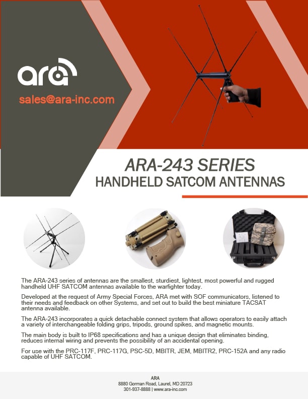 ARA Antenna Datasheets
